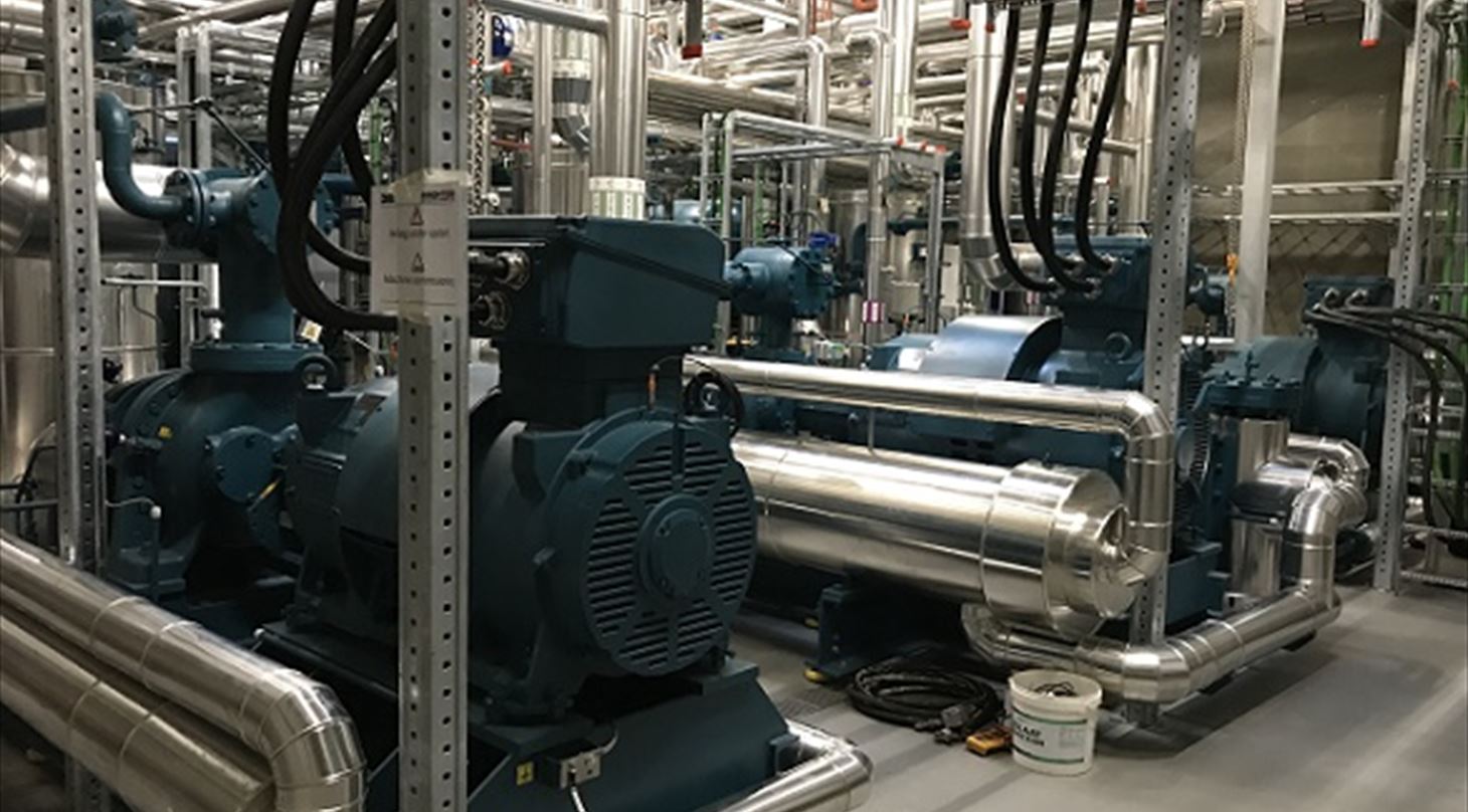 Billedet viser et anl�g, som er ejet af CTR, HOFOR og VEKS og st�ttet af EUDP